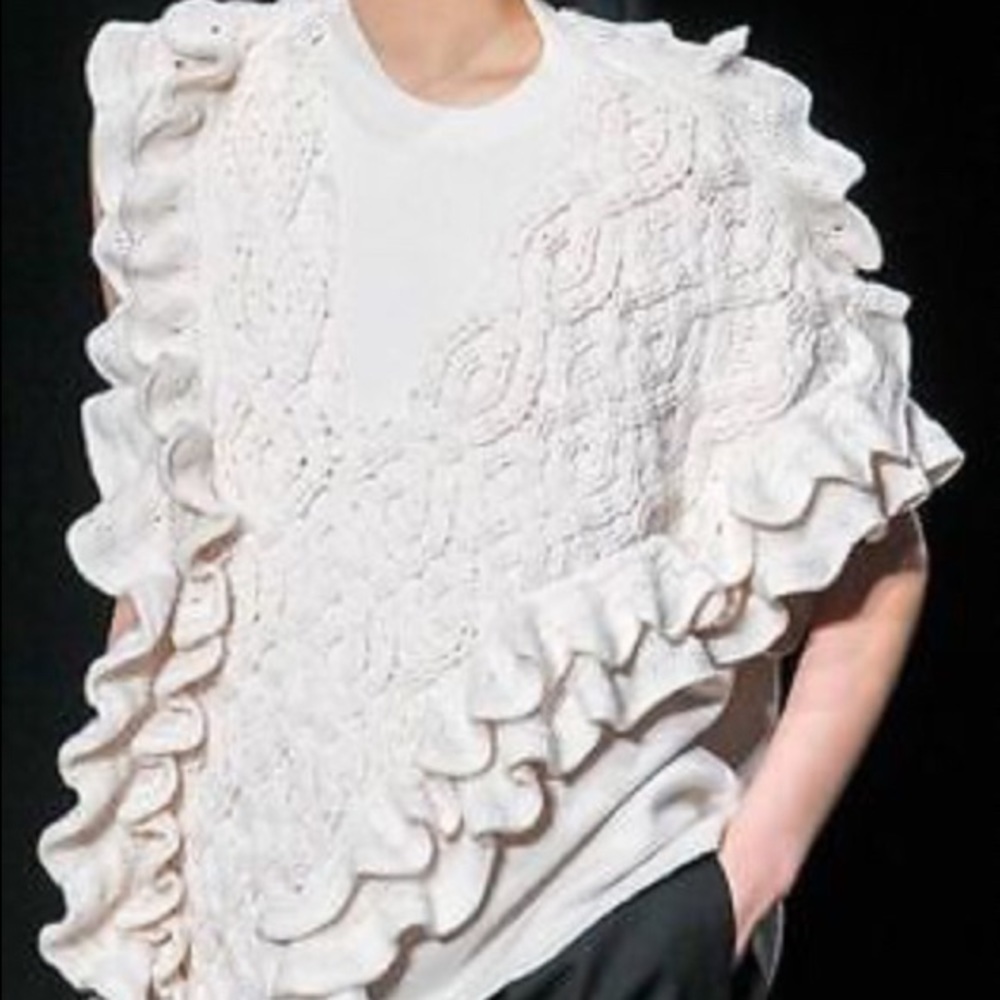 Philip Lim crochet sweater